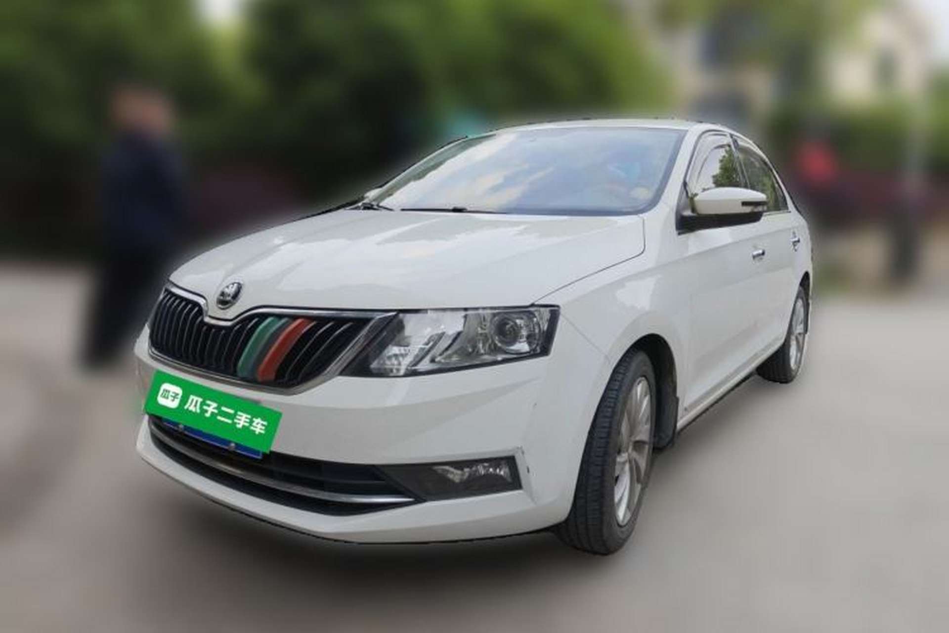 Used Skoda Rapid 2019 1.5L Automatic Comfort Edition China V Standard Front Left 45 Deg