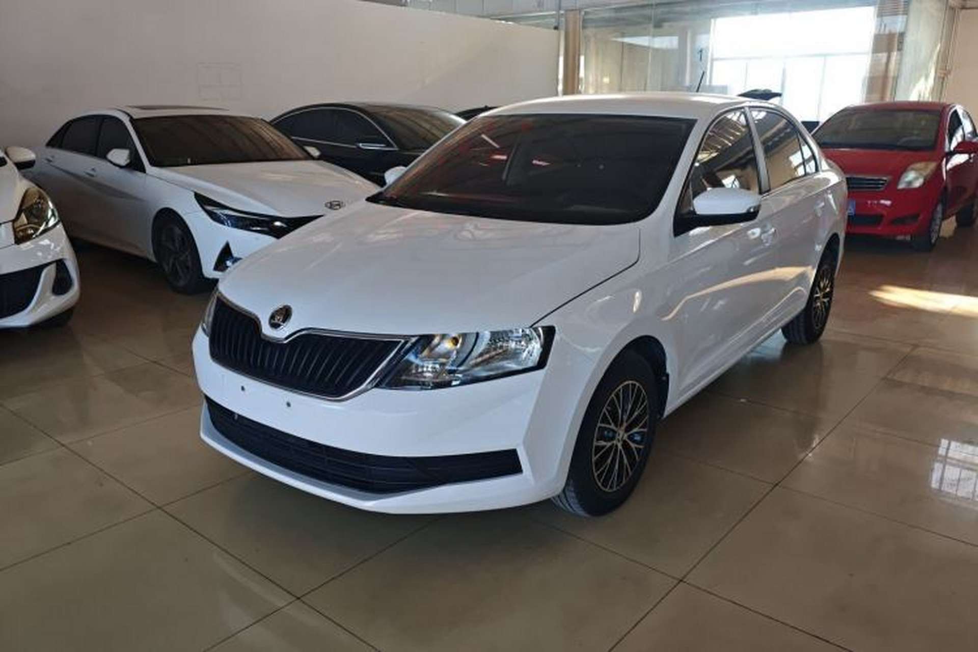 Used Skoda Rapid 2019 Revised Version 1.5L Manual Standard Edition China VI Front Left 45 Deg