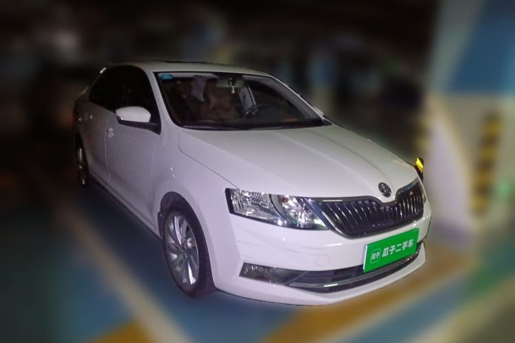 Used Skoda Rapid 2019 1.5L Automatic Comfort Edition China V Standard Front Right 45 Deg