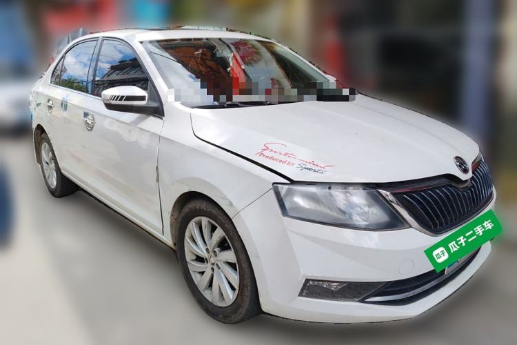 Used Skoda Rapid 2019 1.5L Automatic Comfort Edition China V Standard Front Right 45 Deg