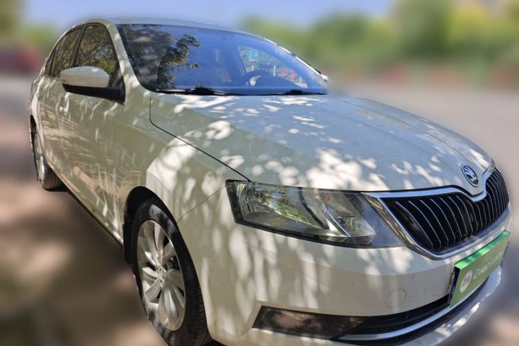 Used Skoda Rapid 2019 1.5L Automatic Comfort Edition China V Standard Front Right 45 Deg