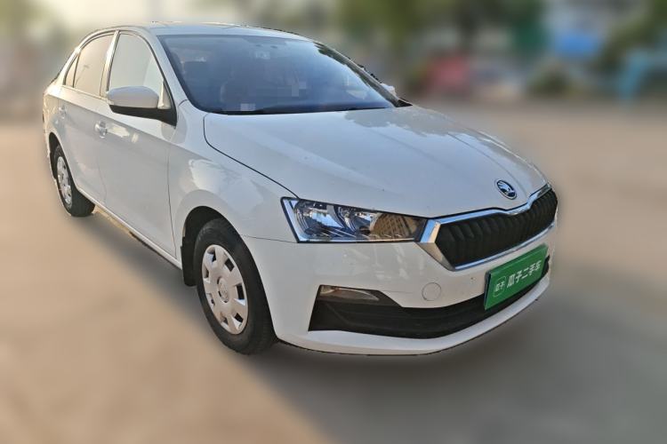Used Skoda Rapid 2019 Revised Version 1.5L Manual Standard Edition China VI Front Right 45 Deg