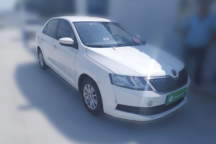 Used Skoda Rapid 2019 1.5L Automatic Standard Edition Front Right 45 Deg