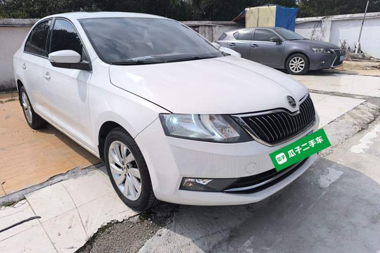 Used Skoda Rapid 2019 1.5L Automatic Comfort Edition China V Standard Front Right 45 Deg