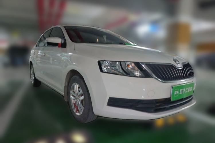 Used Skoda Rapid 2019 Revised Version 1.5L Manual Entry-Level Edition China VI Front Right 45 Deg
