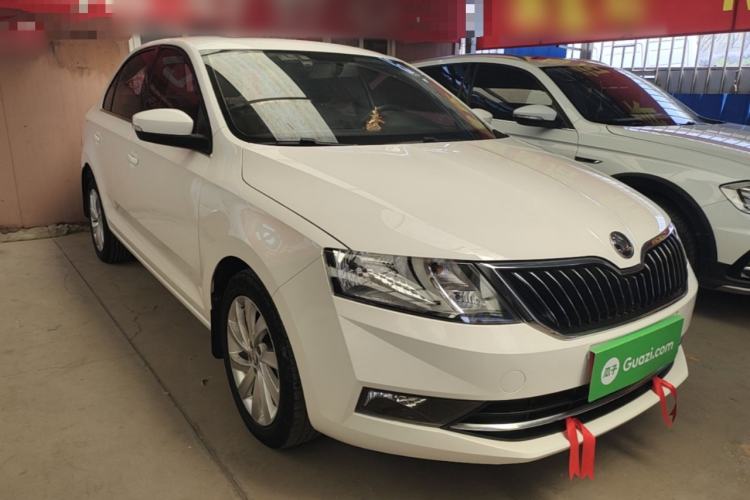 Used Skoda Rapid 2019 1.5L Automatic Comfort Edition China V Standard Front Right 45 Deg