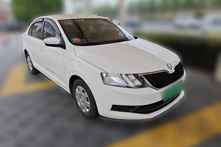Used Skoda Rapid 2019 Revised Version 1.5L Manual Standard Edition China VI Front Right 45 Deg