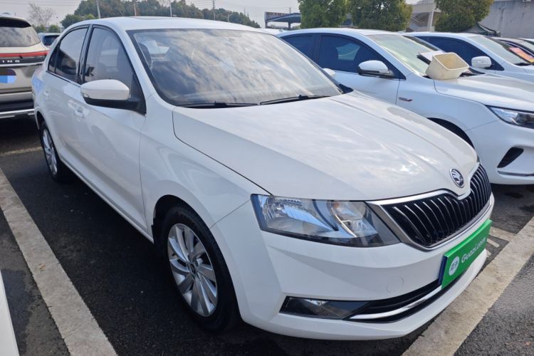 Used Skoda Rapid 2019 1.5L Manual Comfort Edition China VI Standard Front Right 45 Deg