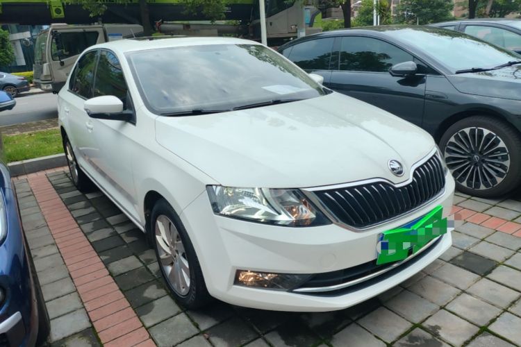 Used Skoda Rapid 2019 1.5L Automatic Comfort Edition China V Standard Front Right 45 Deg