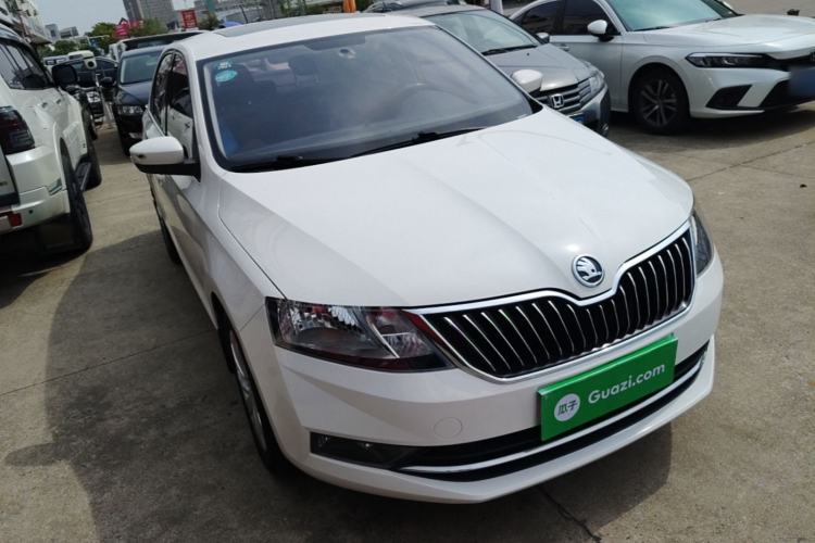 Used Skoda Rapid 2019 1.5L Manual Comfort Edition China V Standard Front Right 45 Deg