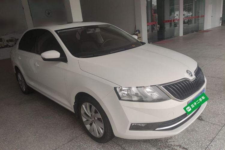 Used Skoda Rapid 2019 1.5L Manual Comfort Edition China V Standard Front Right 45 Deg
