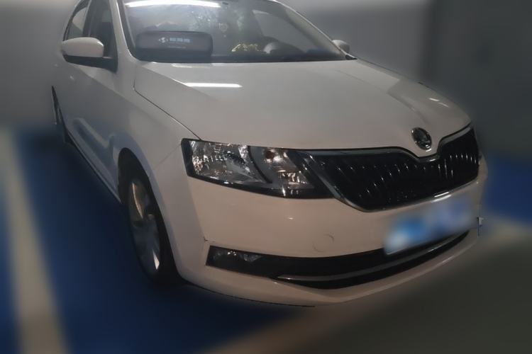 Used Skoda Rapid 2019 1.5L Manual Comfort Edition China V Standard Front Right 45 Deg