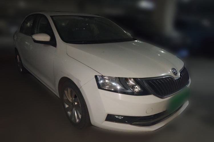 Used Skoda Rapid 2019 1.5L Automatic Comfort Edition China V Standard Front Right 45 Deg
