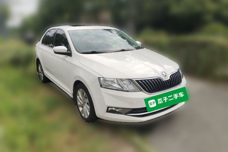 Used Skoda Rapid 2019 1.5L Manual Comfort Edition China VI Standard Front Right 45 Deg