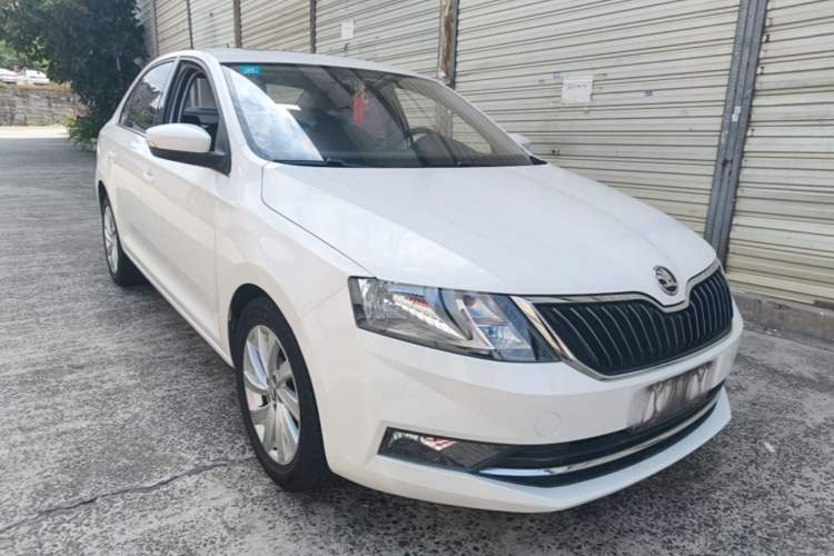 Used Skoda Rapid 2019 1.5L Automatic Comfort Edition China V Standard Front Right 45 Deg