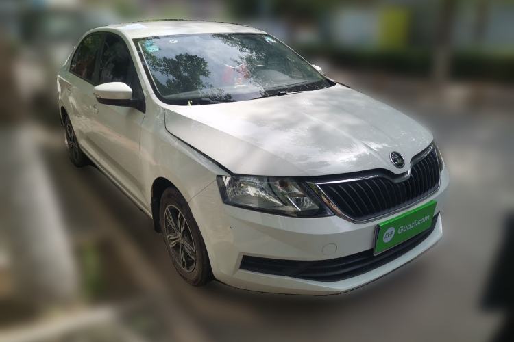 Used Skoda Rapid 2019 Revised Version 1.5L Manual Standard Edition China VI Front Right 45 Deg