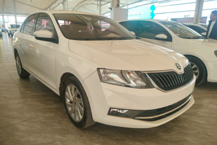 Used Skoda Rapid 2019 1.5L Automatic Comfort Edition China V Standard Front Right 45 Deg