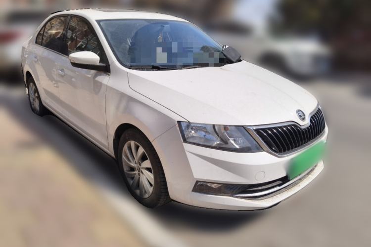 Used Skoda Rapid 2019 1.5L Automatic Comfort Edition China V Standard Front Right 45 Deg