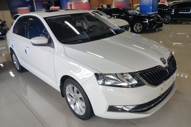 Used Skoda Rapid 2019 1.5L Automatic Comfort Edition China V Standard Front Right 45 Deg