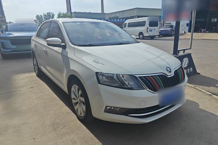 Used Skoda Rapid 2019 1.5L Automatic Comfort Edition China V Standard Front Right 45 Deg