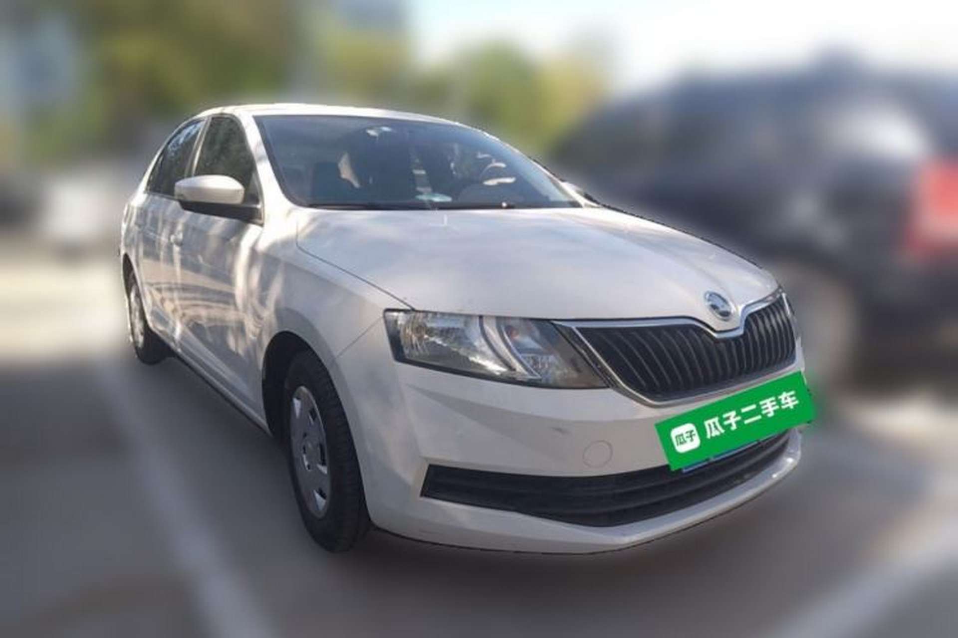 Used Skoda Rapid 2019 1.5L Automatic Standard Edition Front Right 45 Deg