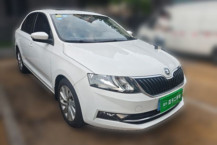 Used Skoda Rapid 2019 1.5L Automatic Comfort Edition China V Standard Front Right 45 Deg