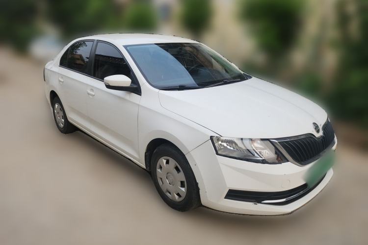Used Skoda Rapid 2019 Revised Version 1.5L Manual Standard Edition China VI Front Right 45 Deg