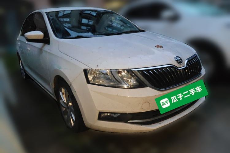 Used Skoda Rapid 2019 1.5L Automatic Comfort Edition China V Standard Front Right 45 Deg