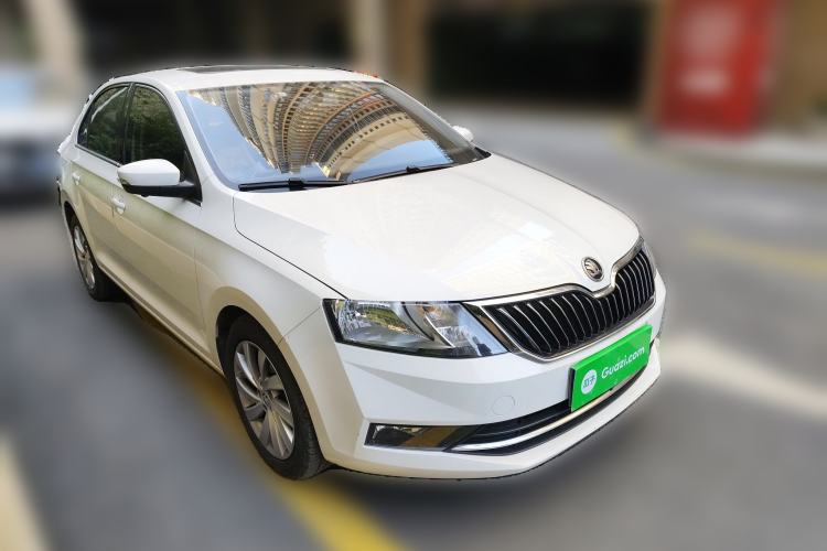 Used Skoda Rapid 2019 1.5L Automatic Comfort Edition China V Standard Front Right 45 Deg