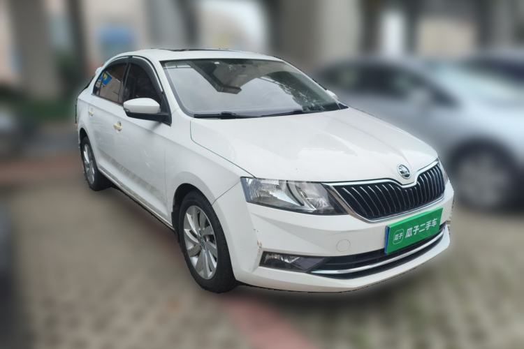 Used Skoda Rapid 2019 1.5L Automatic Comfort Edition China V Standard Front Right 45 Deg