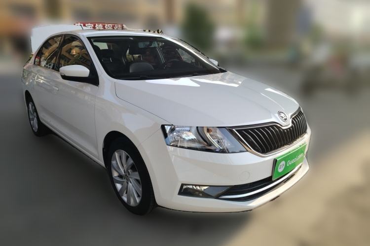 Used Skoda Rapid 2019 1.5L Automatic Comfort Edition China V Standard Front Right 45 Deg