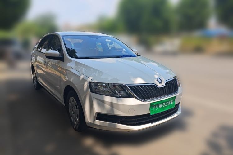 Used Skoda Rapid 2019 Revised Version 1.5L Manual Entry-Level Edition China VI Front Right 45 Deg