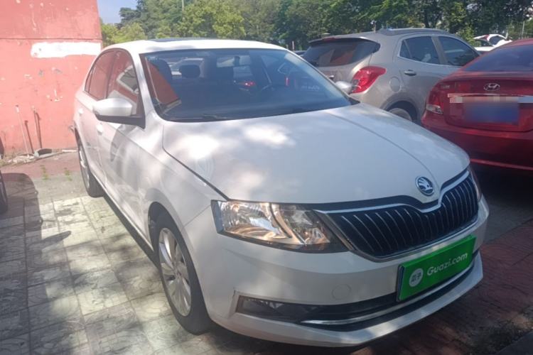 Used Skoda Rapid 2019 1.5L Automatic Comfort Edition China V Standard Front Right 45 Deg