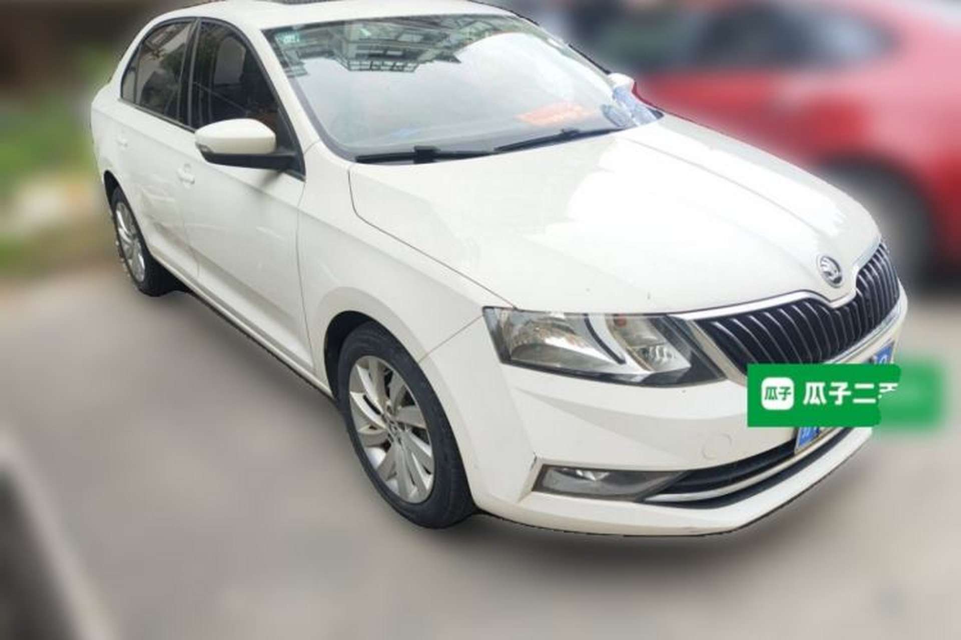 Used Skoda Rapid 2019 1.5L Automatic Comfort Edition China V Standard Front Right 45 Deg