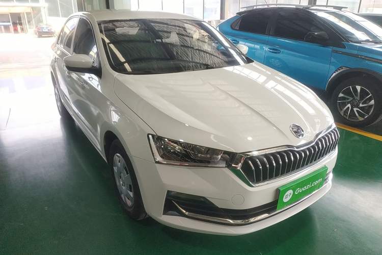 Used Skoda Rapid 2019 Revised Version 1.5L Manual Standard Edition China VI Front Right 45 Deg