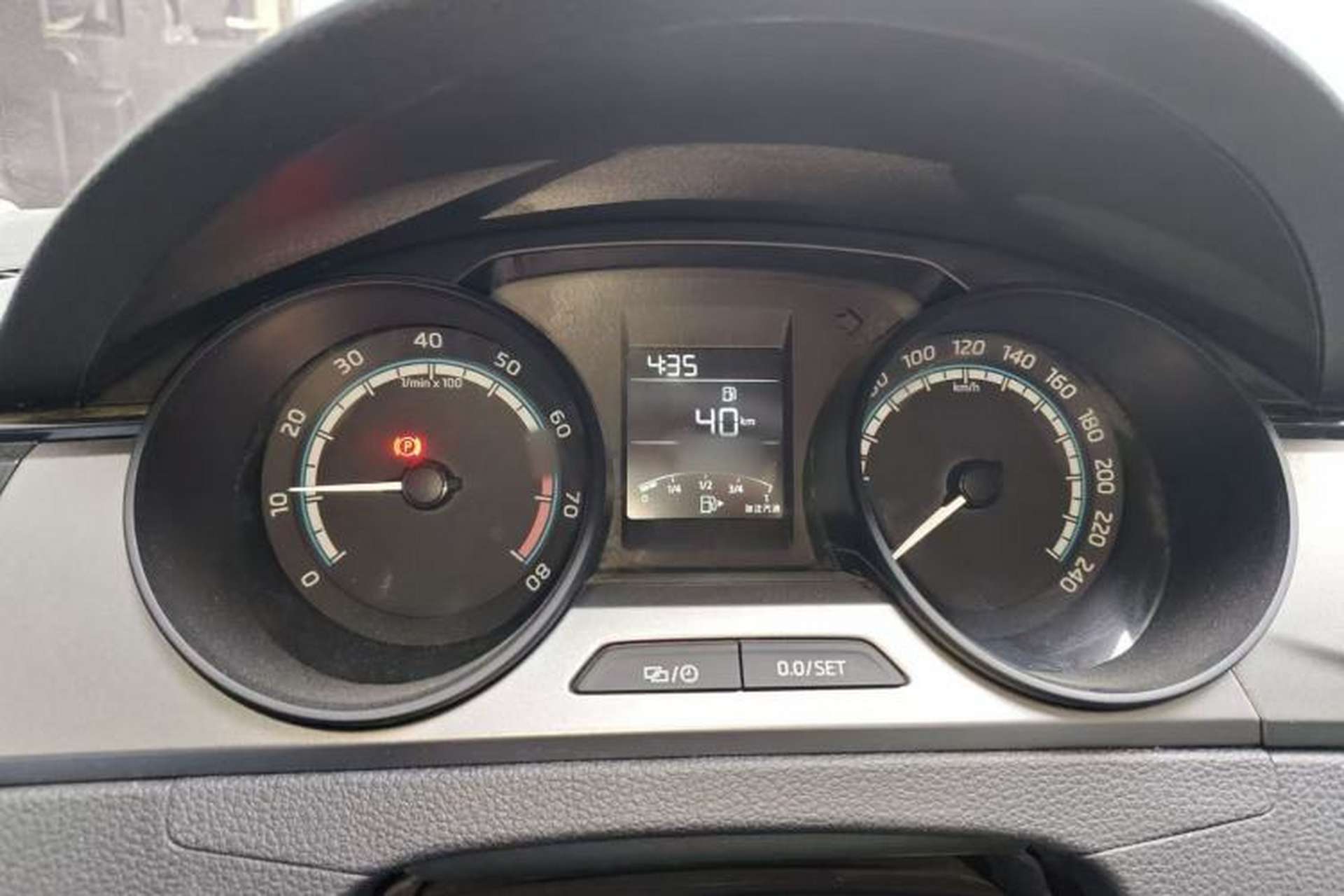 Used Skoda Rapid 2019 Revised Version 1.5L Manual Entry-Level Edition China VI Instrument Cluster