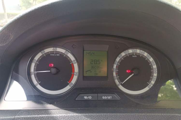 Used Skoda Rapid 2019 Revised Version 1.5L Manual Standard Edition China VI Instrument Cluster