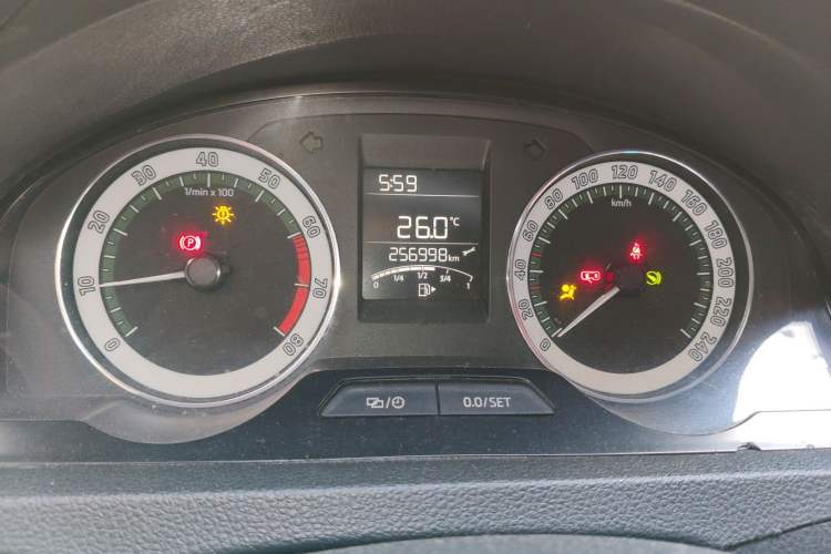 Used Skoda Rapid 2019 1.5L Automatic Comfort Edition China V Standard Odometer Close Up