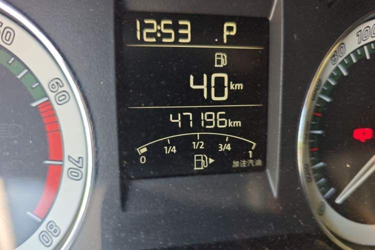 Used Skoda Rapid 2019 1.5L Automatic Comfort Edition China V Standard Odometer Close Up