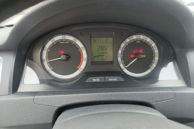 Used Skoda Rapid 2019 1.5L Automatic Standard Edition Odometer Close Up