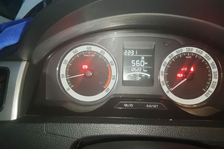 Used Skoda Rapid 2019 1.5L Manual Comfort Edition China V Standard Odometer Close Up