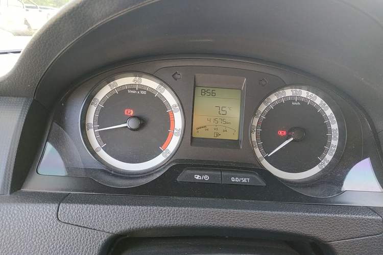 Used Skoda Rapid 2019 Revised Version 1.5L Manual Standard Edition China VI Odometer Close Up