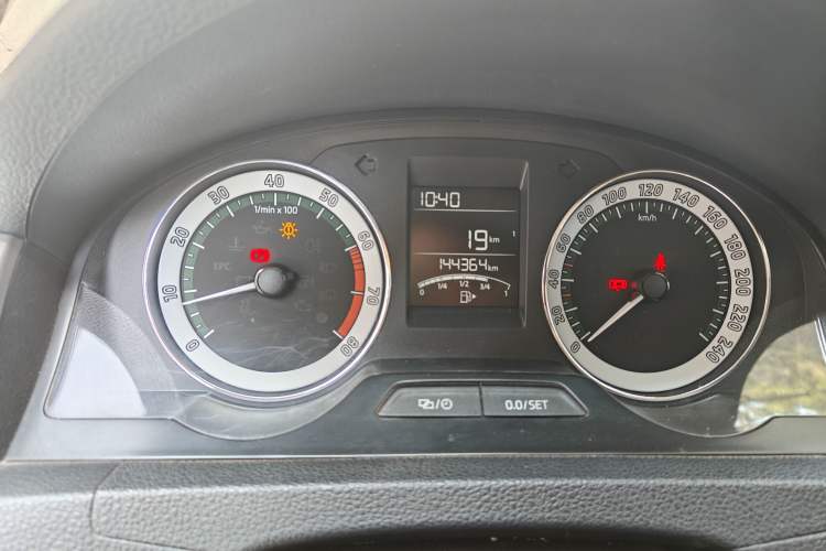 Used Skoda Rapid 2019 1.5L Manual Comfort Edition China VI Standard Odometer Close Up