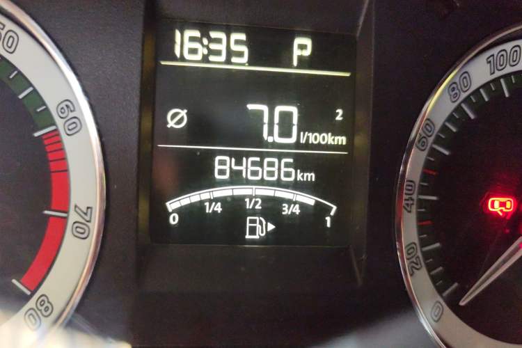 Used Skoda Rapid 2019 1.5L Automatic Comfort Edition China V Standard Odometer Close Up