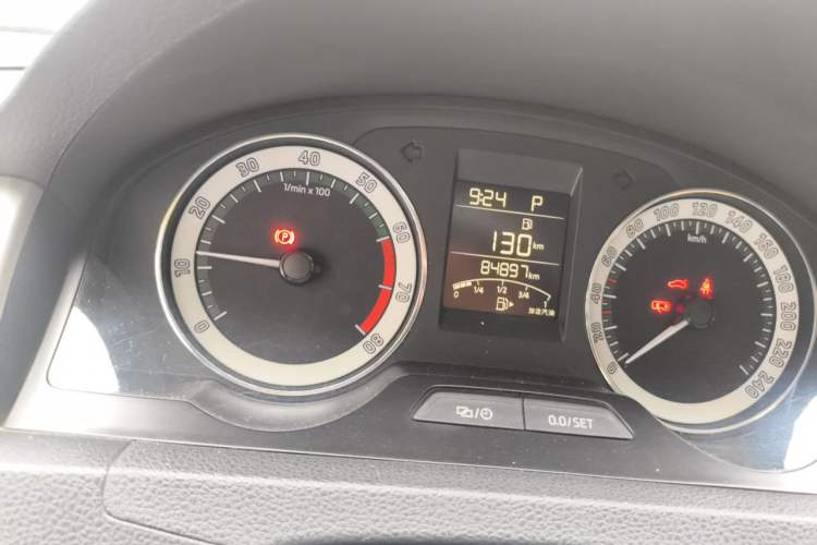 Used Skoda Rapid 2019 1.5L Automatic Comfort Edition China V Standard Odometer Close Up