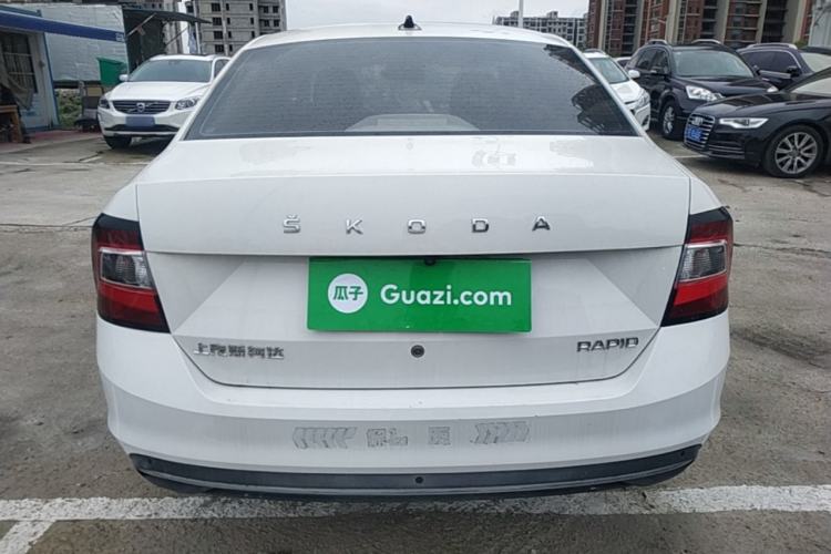 Used Skoda Rapid 2019 1.5L Automatic Comfort Edition China V Standard Rear