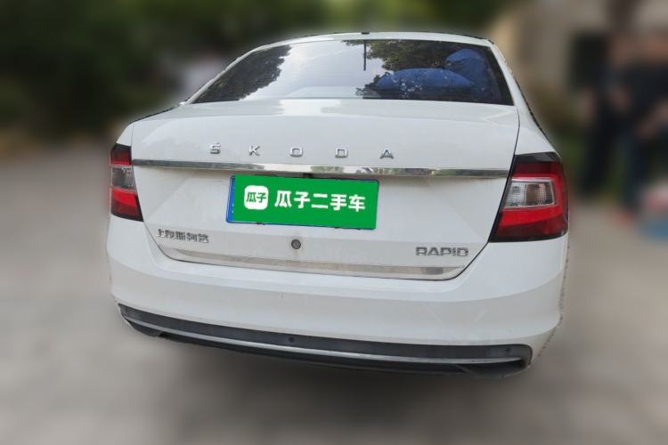 Used Skoda Rapid 2019 1.5L Automatic Comfort Edition China V Standard Rear