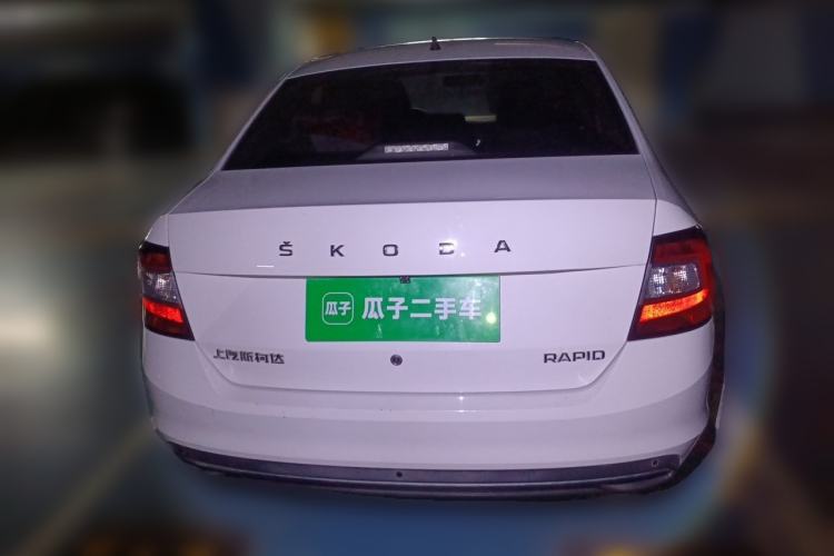 Used Skoda Rapid 2019 1.5L Automatic Comfort Edition China V Standard Rear