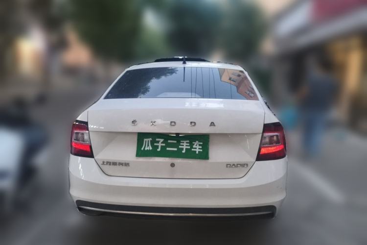 Used Skoda Rapid 2019 1.5L Automatic Comfort Edition China VI Standard Rear