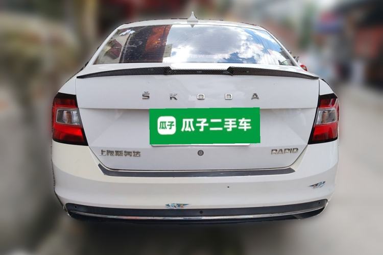 Used Skoda Rapid 2019 1.5L Automatic Comfort Edition China V Standard Rear